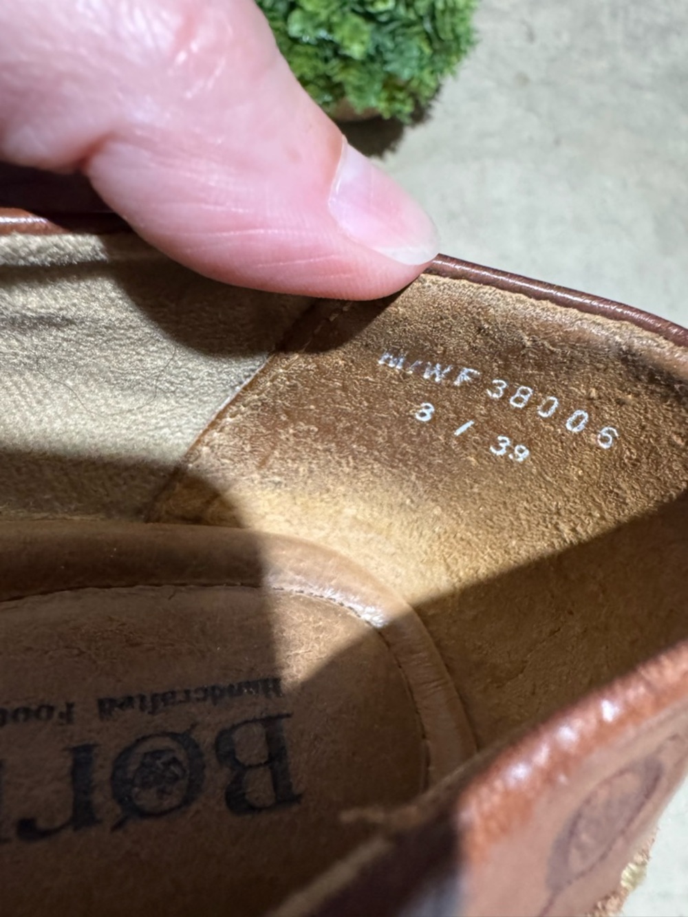 Born Women’s Brown Braided Strap Flats - Picture 6 of 6